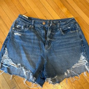 American Eagle Highest Rise Mom Jean Shorts